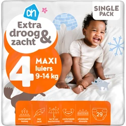 Albert Heijn Extra droog  & zacht luiers maat 4 - 29 luiers