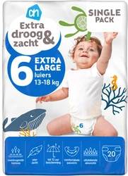 Albert Heijn Extra droog  & zacht luiers maat 6 - 20 luiers