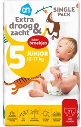 Albert Heijn Extra droog  & zacht luierbroekjes maat 5 - 21 luierbroekjes