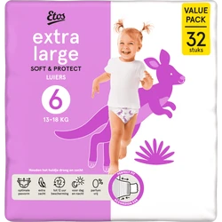 Etos Luiers Soft & Protect maat 6 - 32 luiers