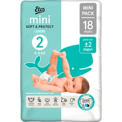 Etos Luiers Soft & Protect maat 2 - 18 luiers