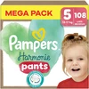 Pampers - Harmonie Pants - Maat 5 - Mega Pack - 108 stuks - 12/17 KG