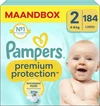 Pampers - Premium Protection - Maat 2 - Maandbox - 184 Stuks