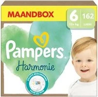 Pampers Harmonie luiers - Maat 6 (13+ KG) - 162 luiers - 6 x 27