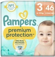 Pampers Premium Protection Luiers Maat 3 (6-10 kg) - 46 stuks Pampers Premium Protection Luiers Maat 3 (6-10 kg) - 46 stuks