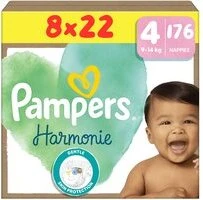 Pampers Harmonie luiers - maat 4 (9-14 KG) - 176 luiers