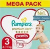Pampers Premium Care Luierbroekje Maat 3 - 96 stuks Pampers Premium Care Luierbroekje Maat 3 - 96 stuks
