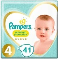 Pampers Premium Protection Maat 4 - 41 Luiers Pampers Premium Protection Maat 4 - 41 Luiers