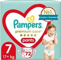 Pampers - Premium Care Pants - Maat 7 - Megapack - 72 stuks - 17+ KG
