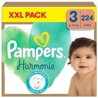 Pampers Harmonie luiers maat 3 (6-10KG) - 224 luiers