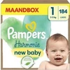 Pampers Harmonie Luiers Maat 1 - 184 Luiers Pampers Harmonie Luiers Maat 1 - 184 Luiers