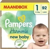 Pampers Harmonie Luiers Maat 1 - 92 Luiers Pampers Harmonie Luiers Maat 1 - 92 Luiers