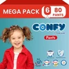 Confy Premium Pants - Mega Pack met 80 luierbroekjes maat 6 voor 15+ kg.