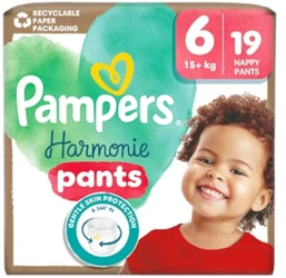 Pampers Harmonie luierbroek Maat 6 (15kg+) 19 stuks